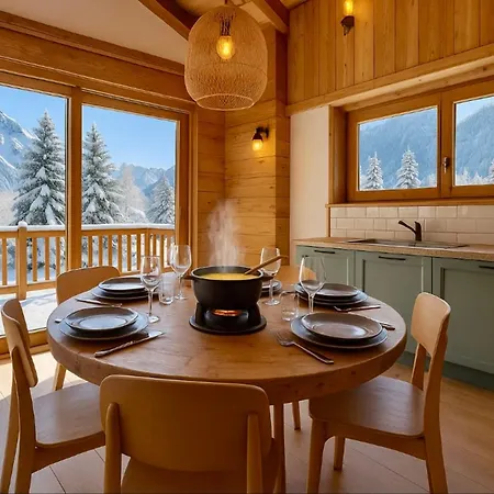 샬레 Cosy With Views Of Mont Blanc 샤모니